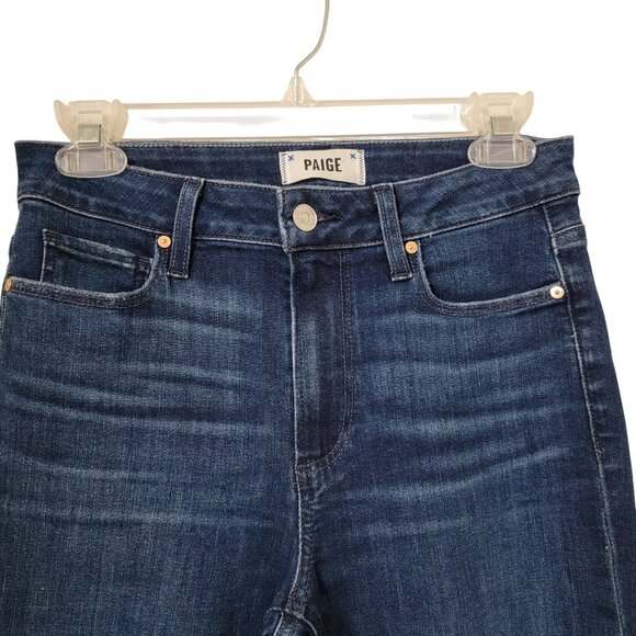 Paige Size 27 High Rise Manhattan Jeans, - Picture 3 of 14